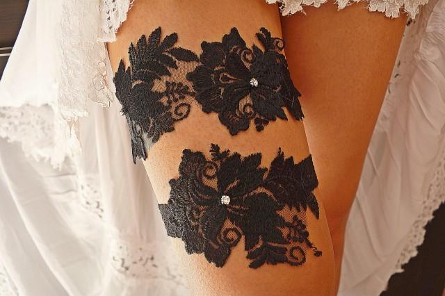 Details about   L4b Taxidermy Real Bat Bride Black Wedding Lace Ruffle thigh Garter Belt toss 