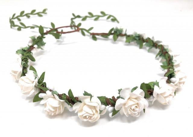 bridesmaid crown flower