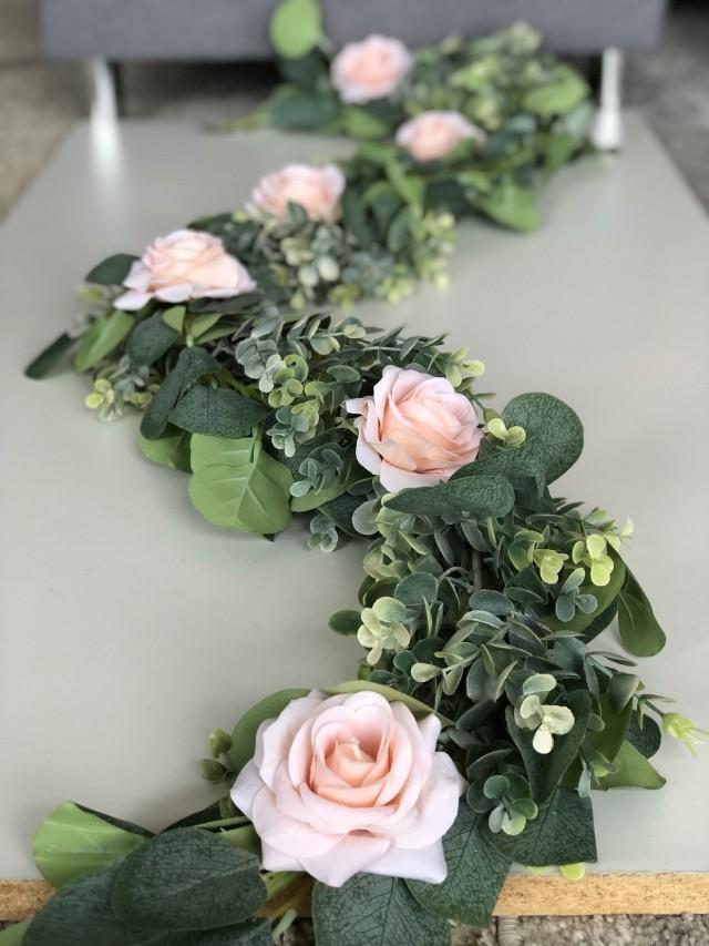 Eucalyptus Garland, Artificial Eucalyptus Garland, Wedding Centerpiece