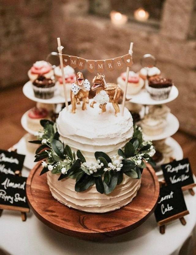 Dinosaur Wedding Cake ToppersDinosaur Cake TopperDinosaur Wedding