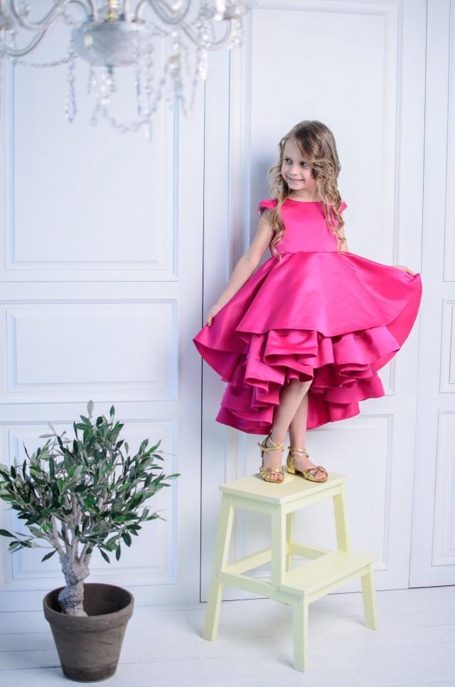 hot pink dress for girl