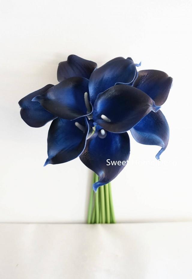 15" Latex Real Touch Artificial Calla Lily 10 Stems