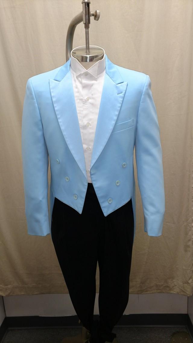 1970's powder blue tuxedo