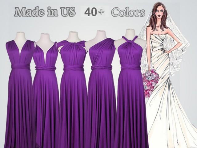 lilac infinity dress
