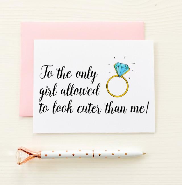 Cute Bridesmaid Cards, Flower Girl Proposal Card, Asking Cards