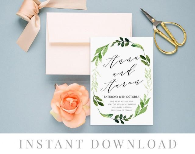 rustic-wedding-invitation-instant-download-wedding-invite-diy