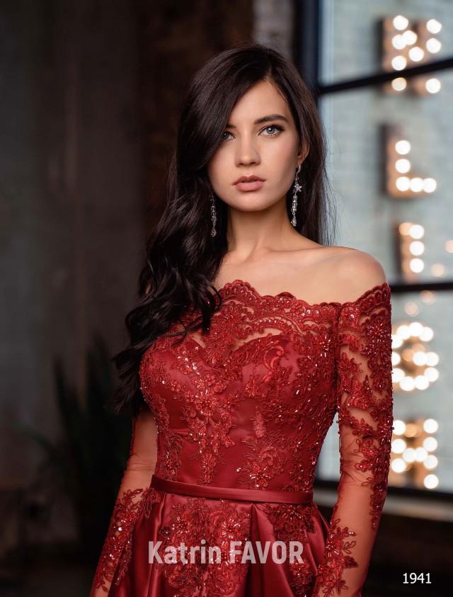 Lace Dress Red Dress Long Sleeve Dress 