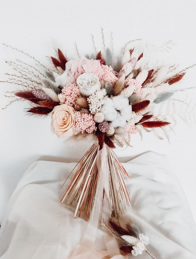 Dried Bridal Bouquet/Dried Flower Bridal Bouquet/Dried Bouquet /boho