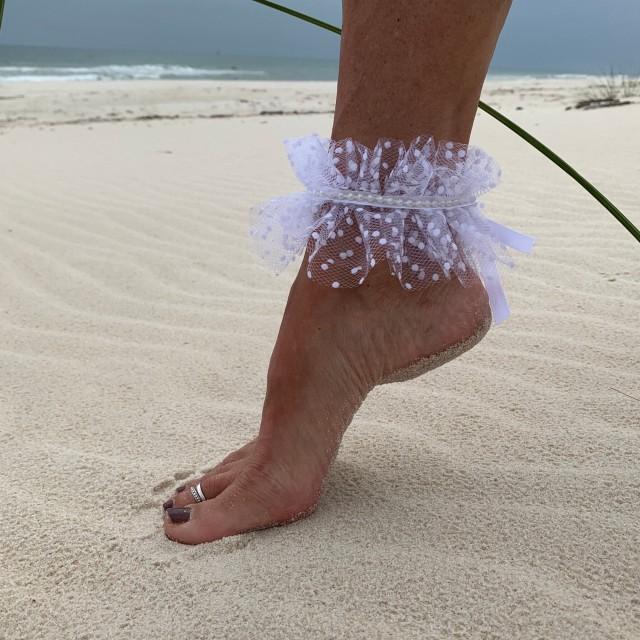 Accessories Ruffled Beach Wedding Anklet Accessory 2985394 Weddbook