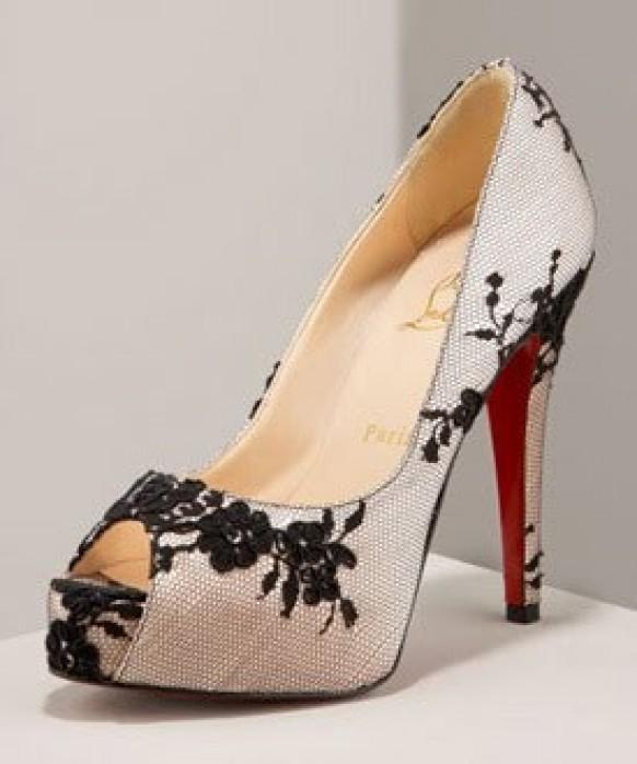 christian louboutin wedding shoes women