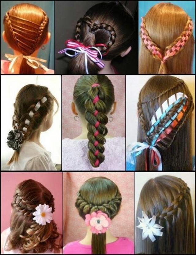 Wedding Hairstyles - Peinados De Nina #2033214 - Weddbook