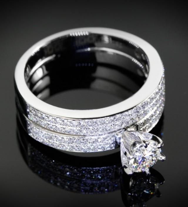 Pave Engagement Rings And Wedding Bands - Pave'd In Diamonds #2056714 ...