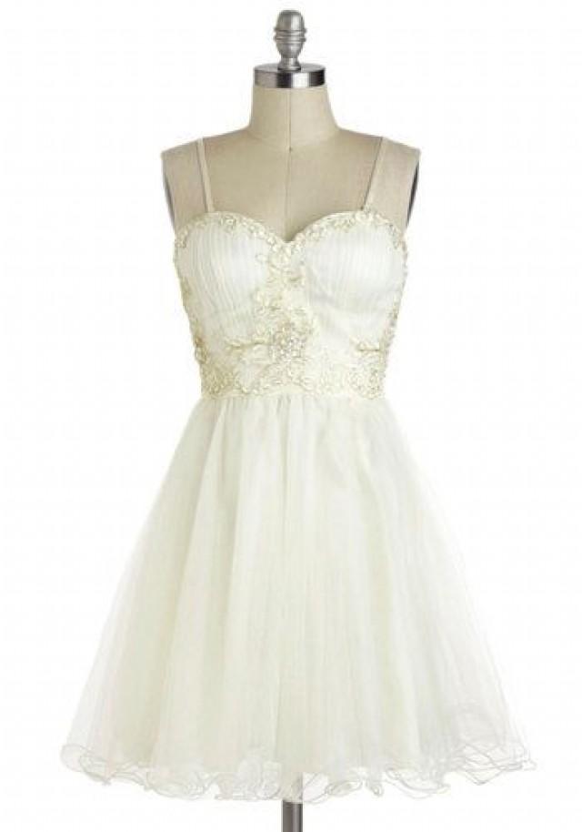 Destination Wedding - Marshmallow Whirl Dress #2063233 - Weddbook