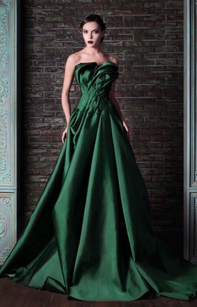 Green Wedding - Gowns.....Gorgeous Greens #2106664 - Weddbook