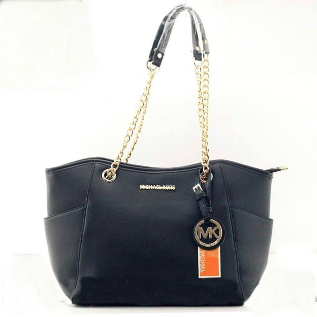 MICHAEL KORS MK Ladies Black Tote Hand Bags #2149383 - Weddbook