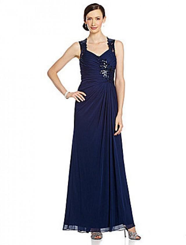 Ignite Evenings Sequined Lace & Chiffon Gown #2165369 - Weddbook