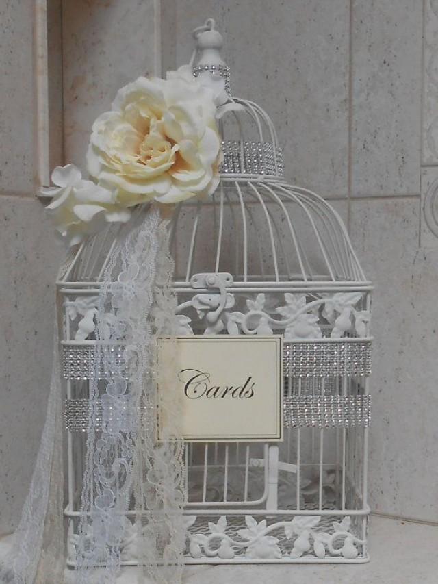 Vintage Birdcage For Wedding Cards 6