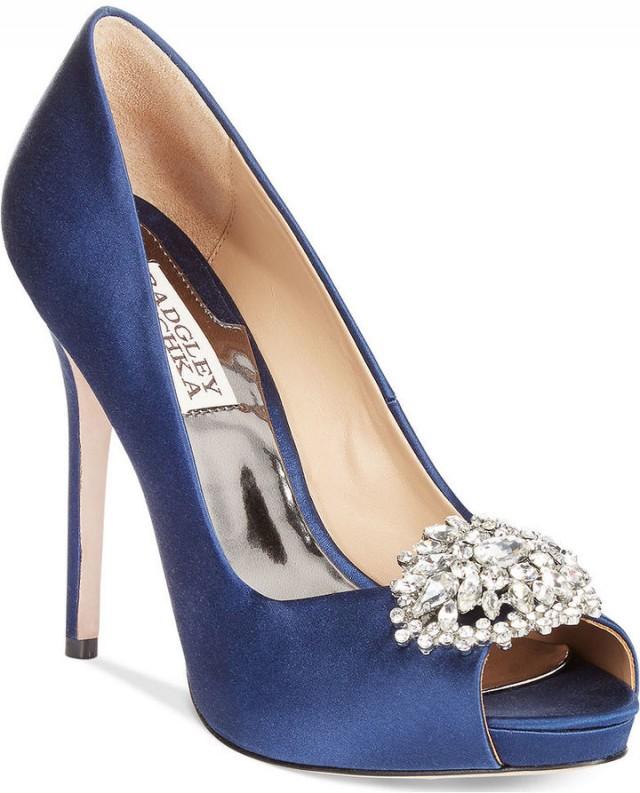 Badgley Mischka Jeannie Peep-Toe Pumps #2170465 - Weddbook