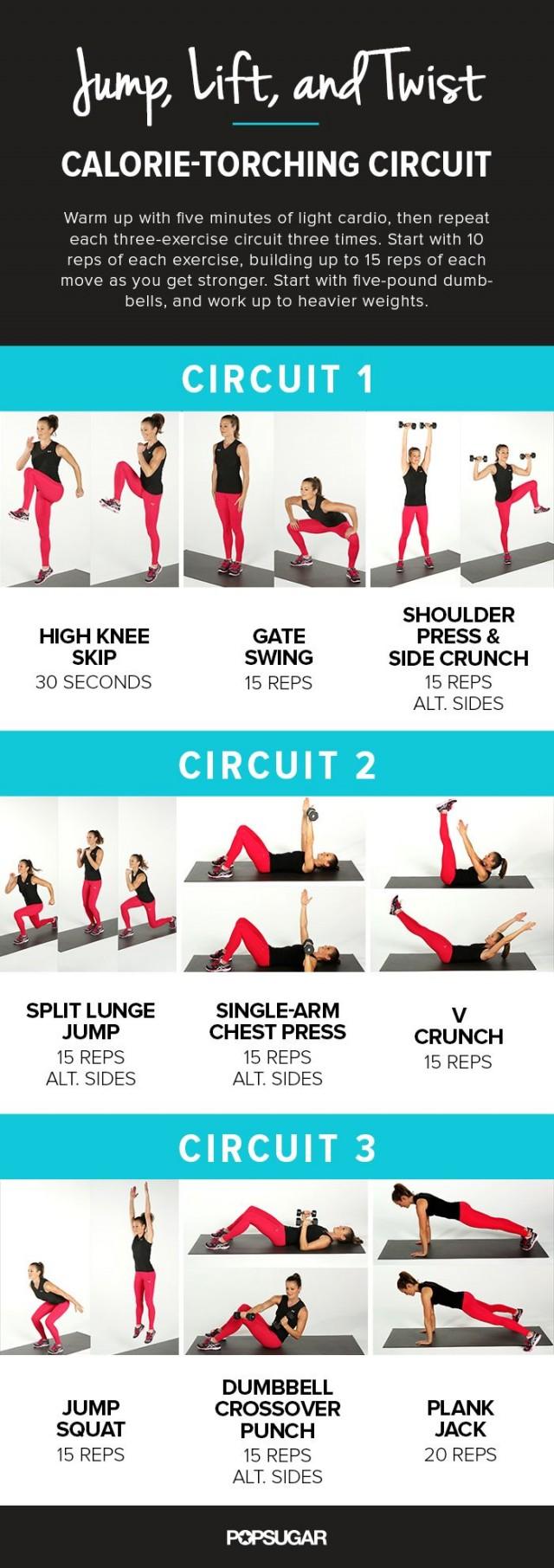 Jump, Twist, Lift: Calorie-Torching Workout #2183950 - Weddbook