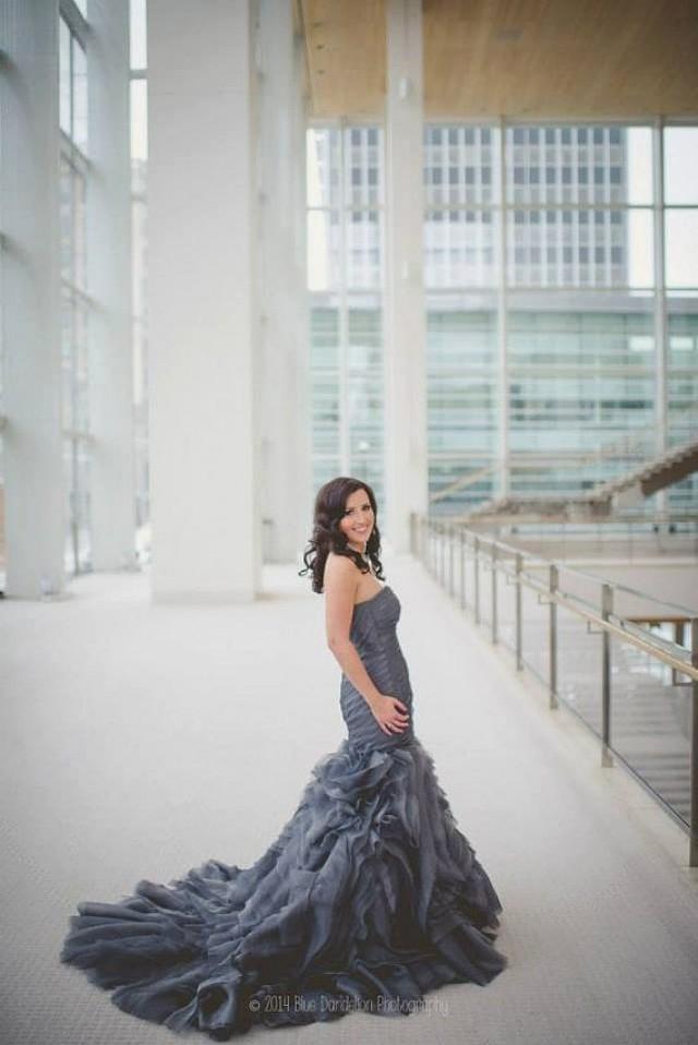 Wedding Dresses - Stunning Gray Wedding Dress #2185184 - Weddbook