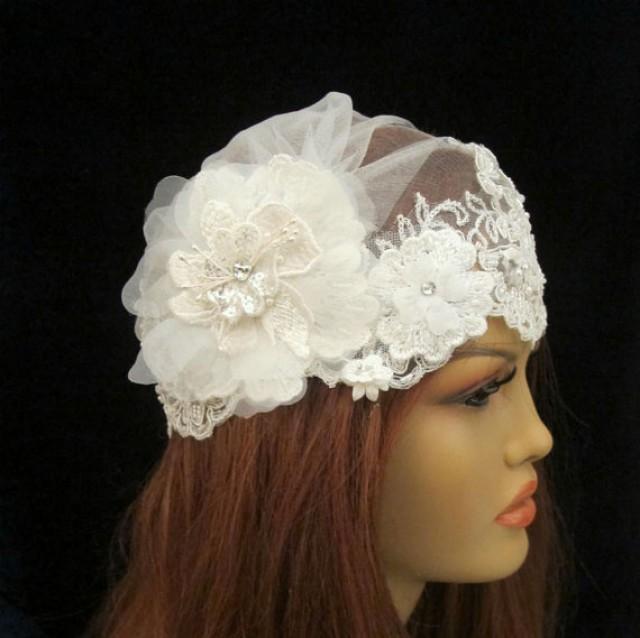 Vintage Lace Wedding Headpiece 4