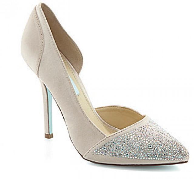 Blue By Betsey Johnson Band D´Orsay Pointed-Toe Pumps #2240488 - Weddbook
