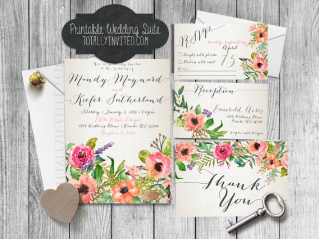 Unique Spring Wedding Invitations 10