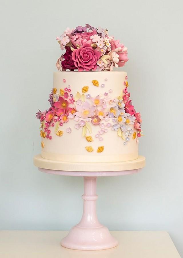 Cake - 28 Glamorous Wedding Cakes #2305954 - Weddbook