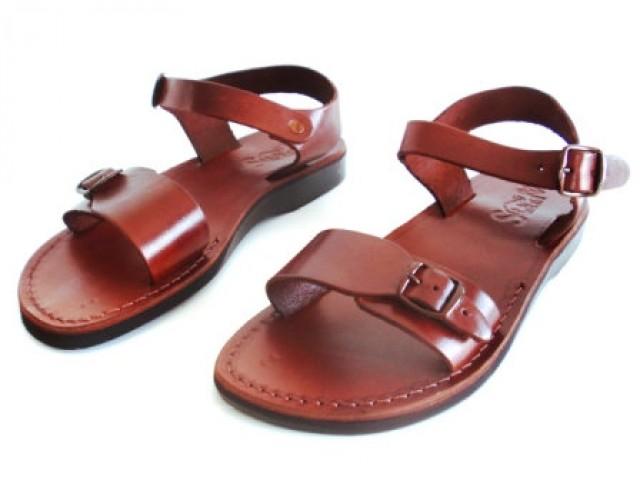 SALE ! New Leather Sandals KIBUTZ Women's Shoes Thongs Flip Flops Flats ...