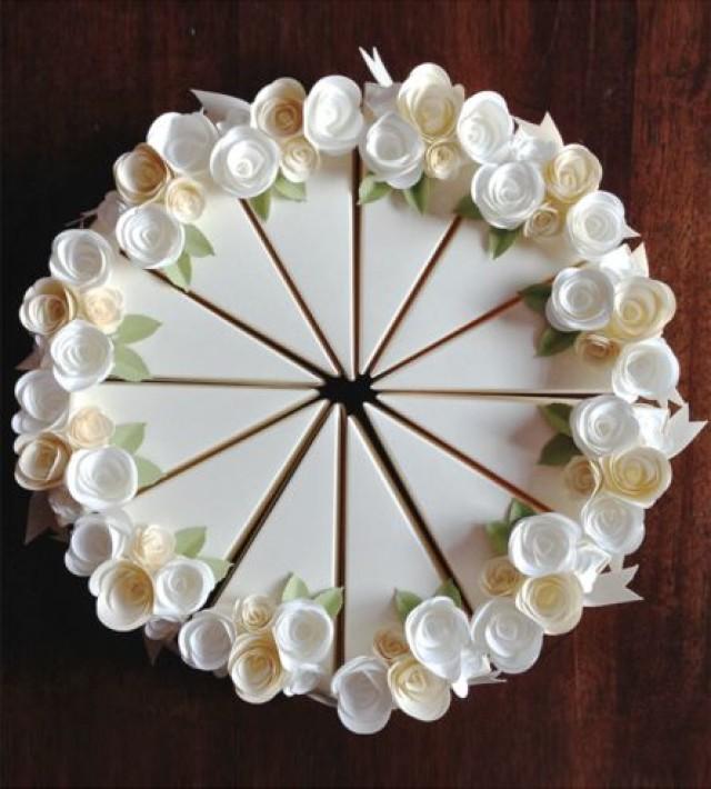 Food Favor Cake Slice Box 12 Pack 2331868 Weddbook