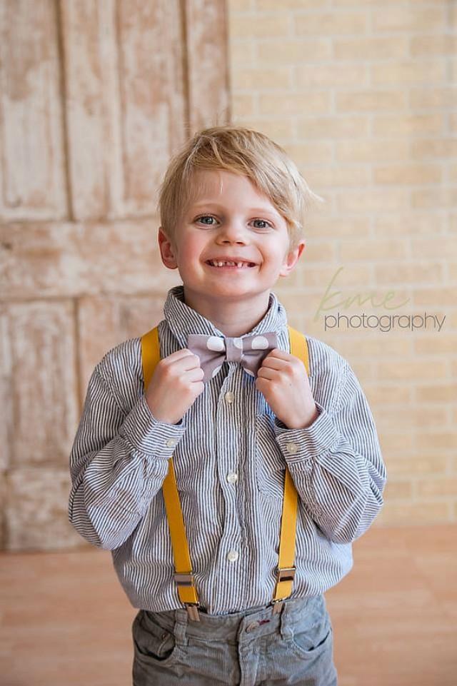 Bow Tie Suspenders Set..kids Bow Tie And Suspenders Set..toddler ...