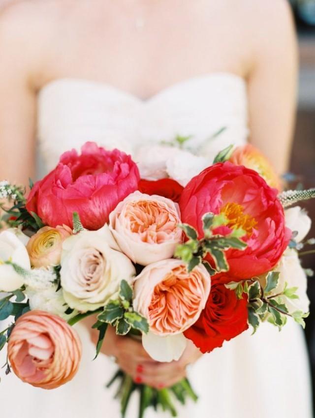 Bouquet/Flower - Bouquet With Fuchsia Peonies #2370426 - Weddbook