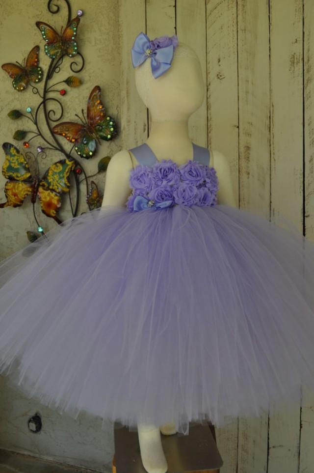 Lavender/Lilac Flower Girl Dress, Girls Lavender Dress, Toddler Purple ...