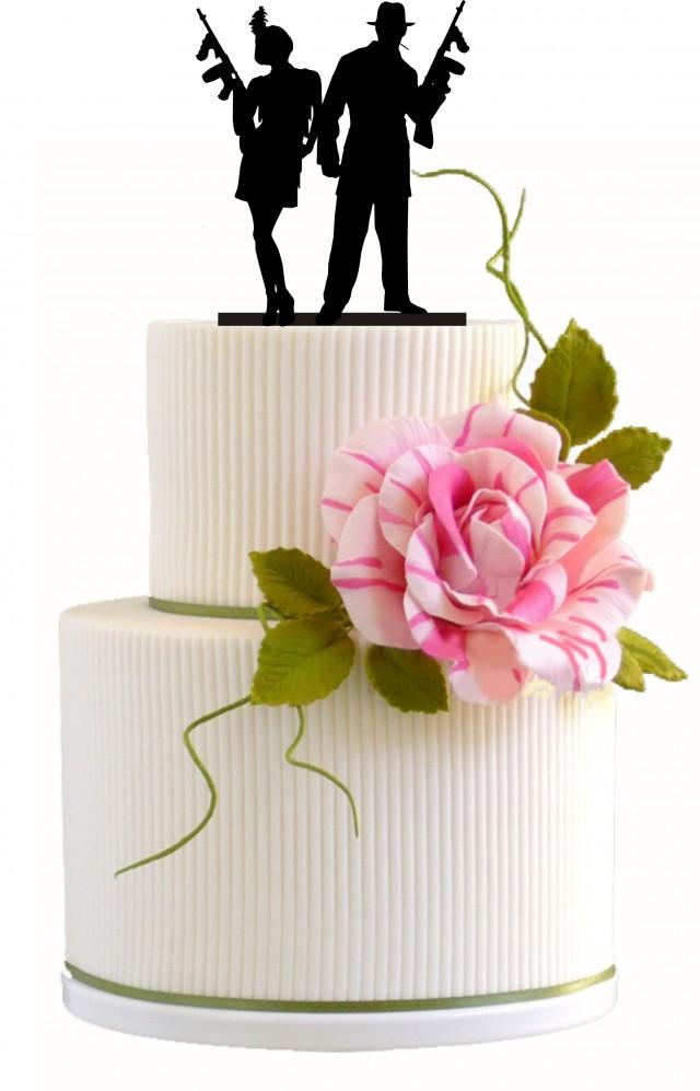 Custom Wedding Cake Topper Silhouette #2392713 - Weddbook