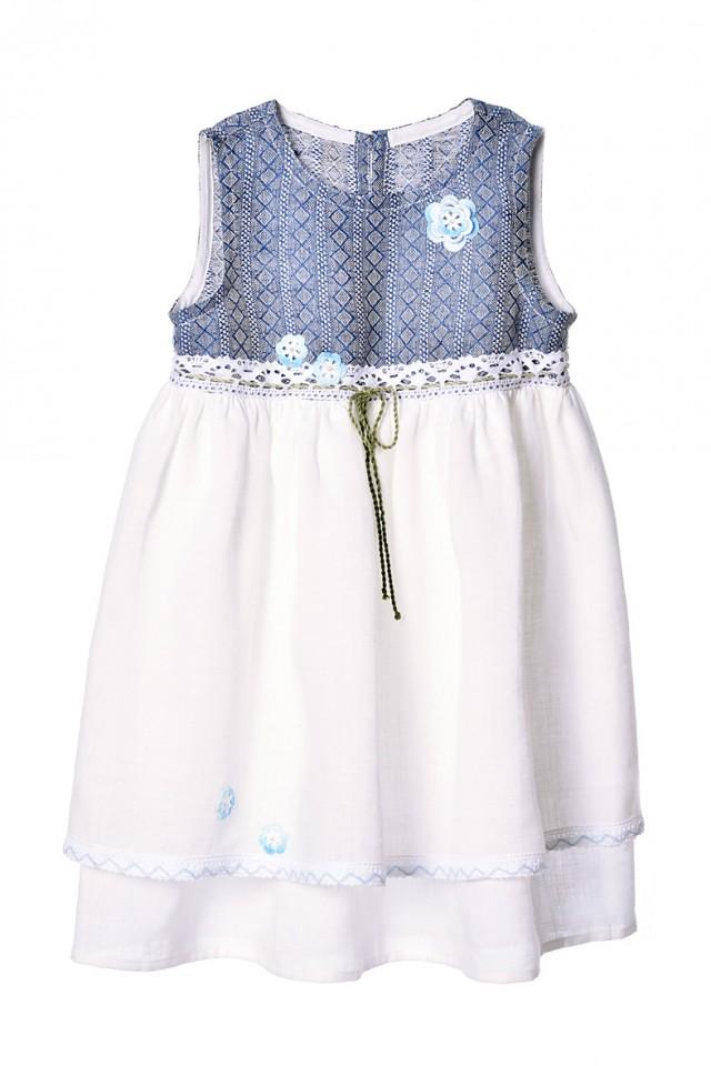 Flower Girls Linen Dress.Linen Dress For Girls. #2437256 - Weddbook