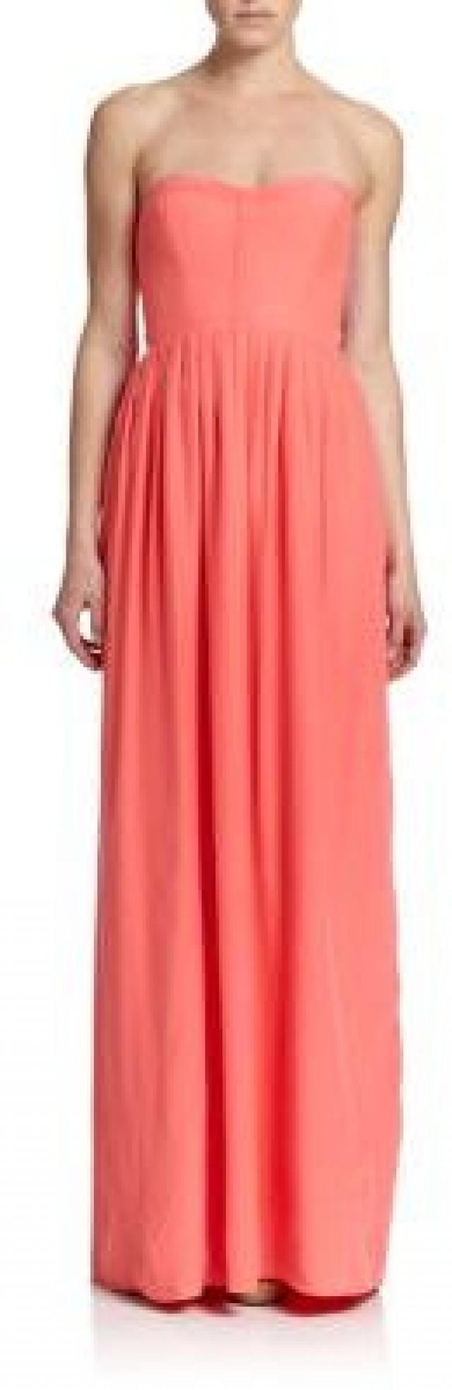 Parker Bayou Silk Maxi Dress #2455159 - Weddbook