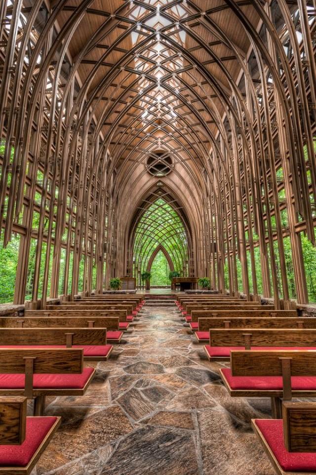 Ceremony - Thorncrown Chapel #2476585 - Weddbook