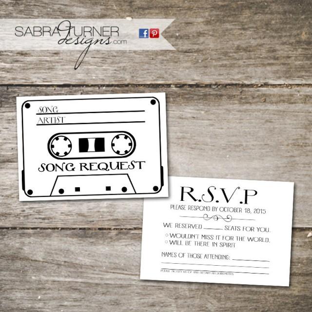 Cette Tape Rsvp Card Song Request Wedding With Cette Tape Rsvp Card Song Request Wedding With Diy 2483447 Weddbook