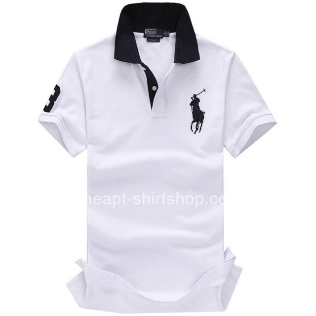 White Ralph Lauren Mens Polo T Shirts Online Sales [Ralph Lauren T ...