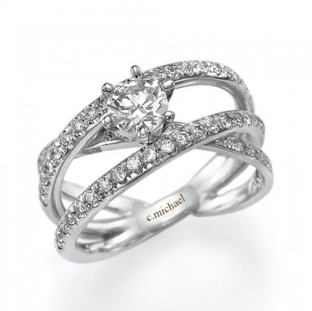 Carte Diamond Ring, Engagement Ring, Infinity Band, Engagement Band ...