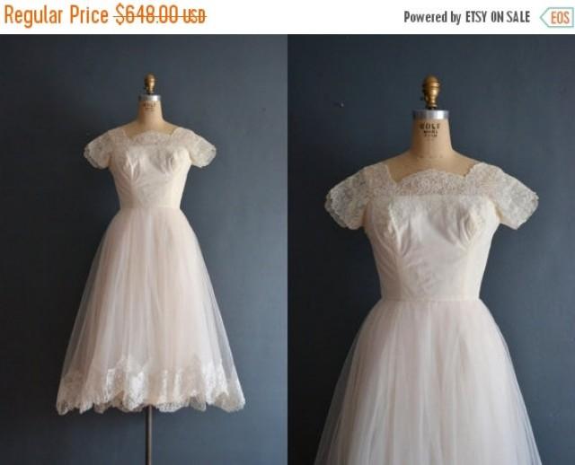 SALE - Zoe / 50s Cahill Wedding Dress / Short Wedding Dress #2534770 ...