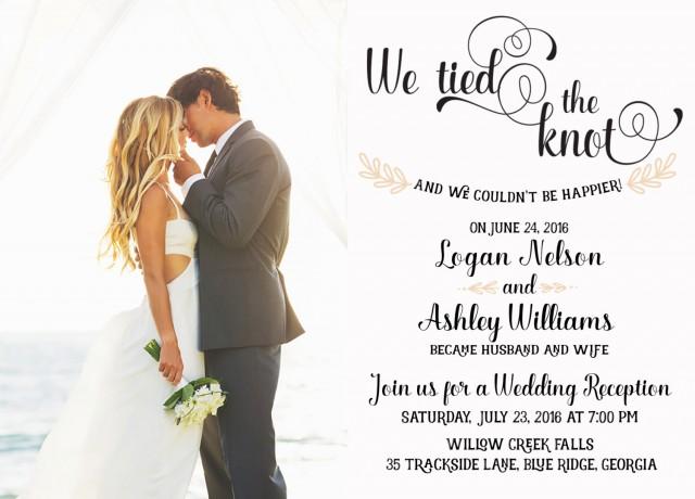 Wedding Reception Invitation Ideas 9