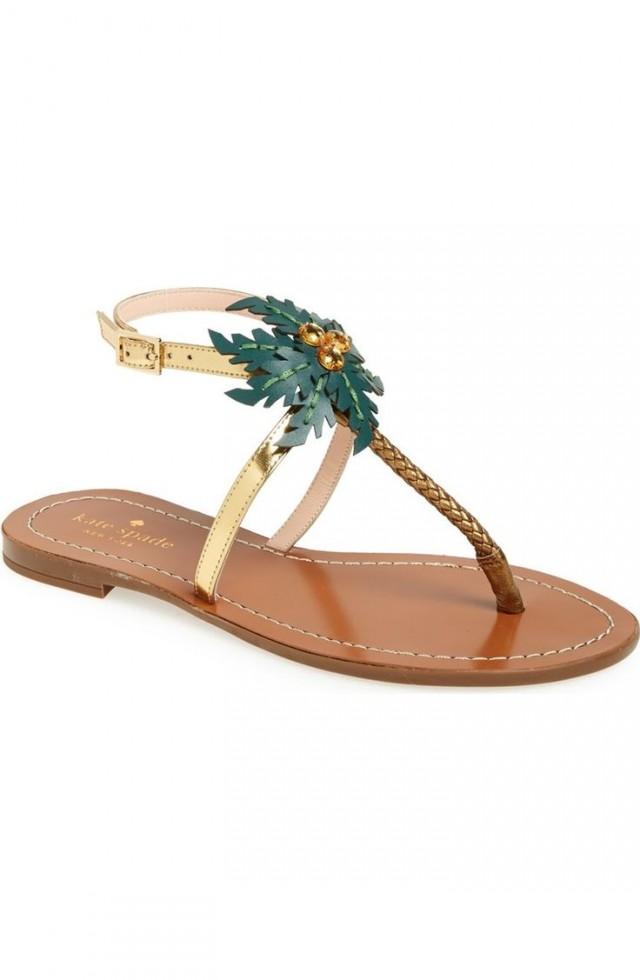 Kate Spade New York 'solana' Palm Tree Sandal (Women) #2548315 - Weddbook