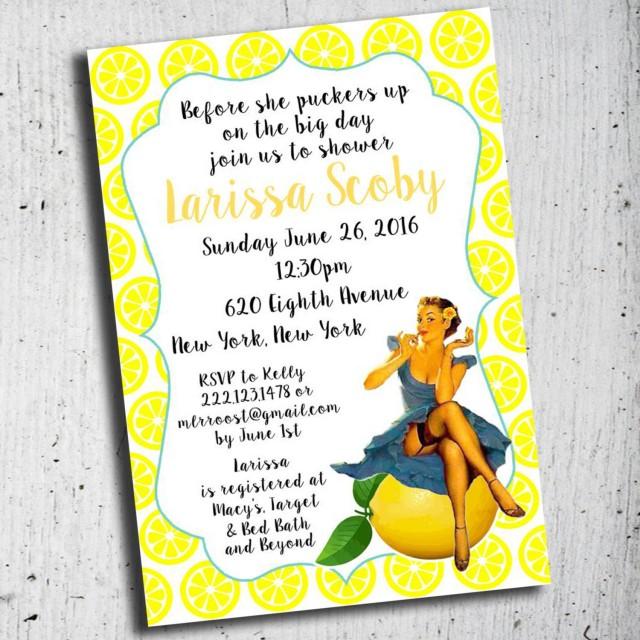 Pin Up Girl Invitations 4