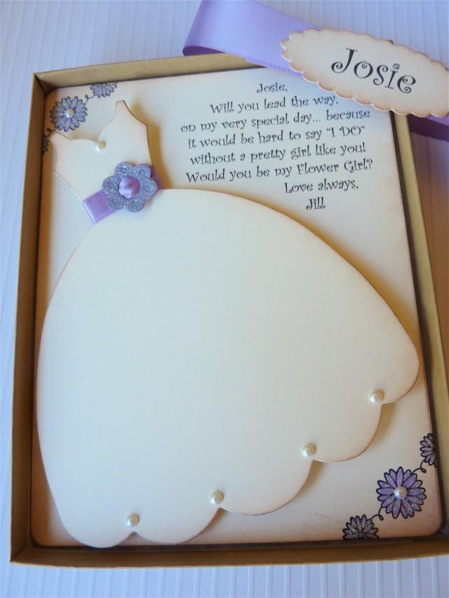 New 60 Card To Ask Flower Girl