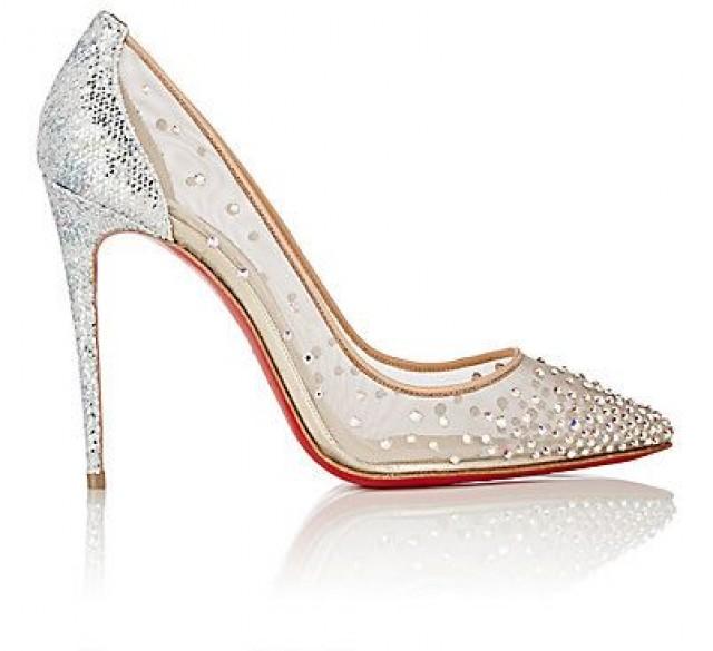 Christian Louboutin Crystal-Embellished Follies Strass Pumps #2599066 ...