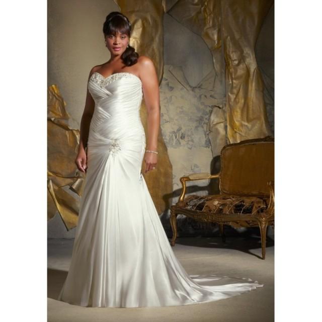 Mori Lee Julietta 3134 Plus Size Wedding Dress - Crazy Sale Bridal ...