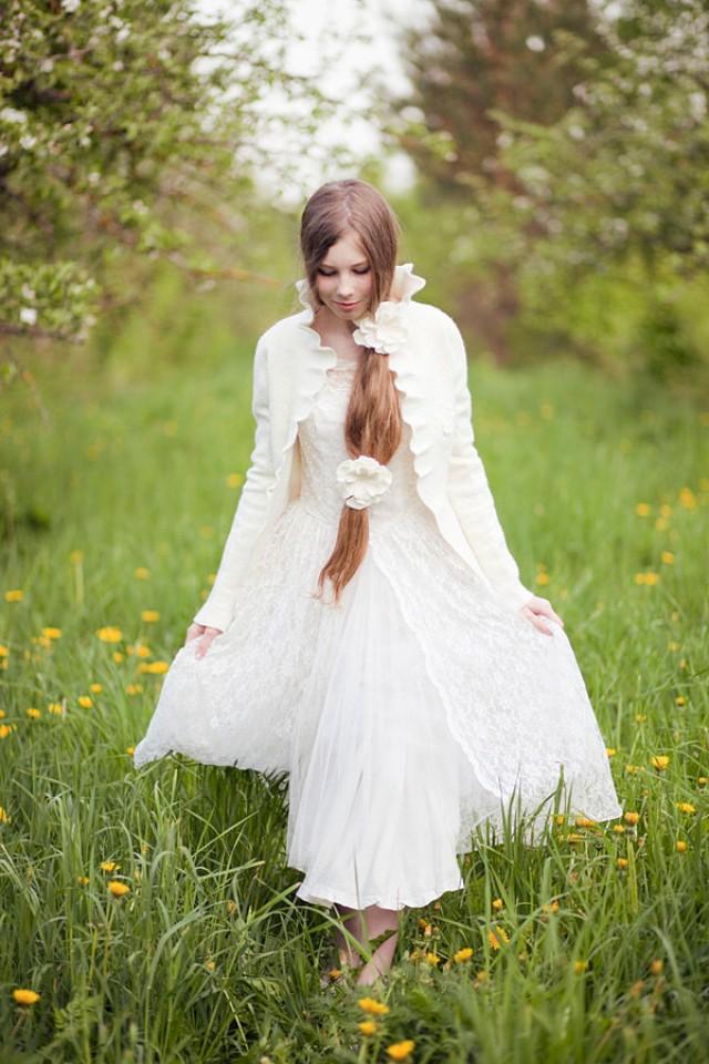 Glamorous & Elegant Bridal Jacket Hand Made #2639954 - Weddbook
