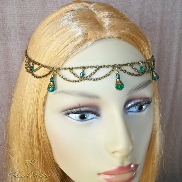 Renaissance Circlet, Bronze Head Chain, Reanaissance Head Chain ...