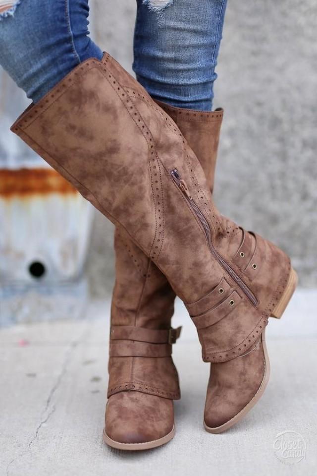 Shoe - Stomping Ground Boots - Tan #2764150 - Weddbook